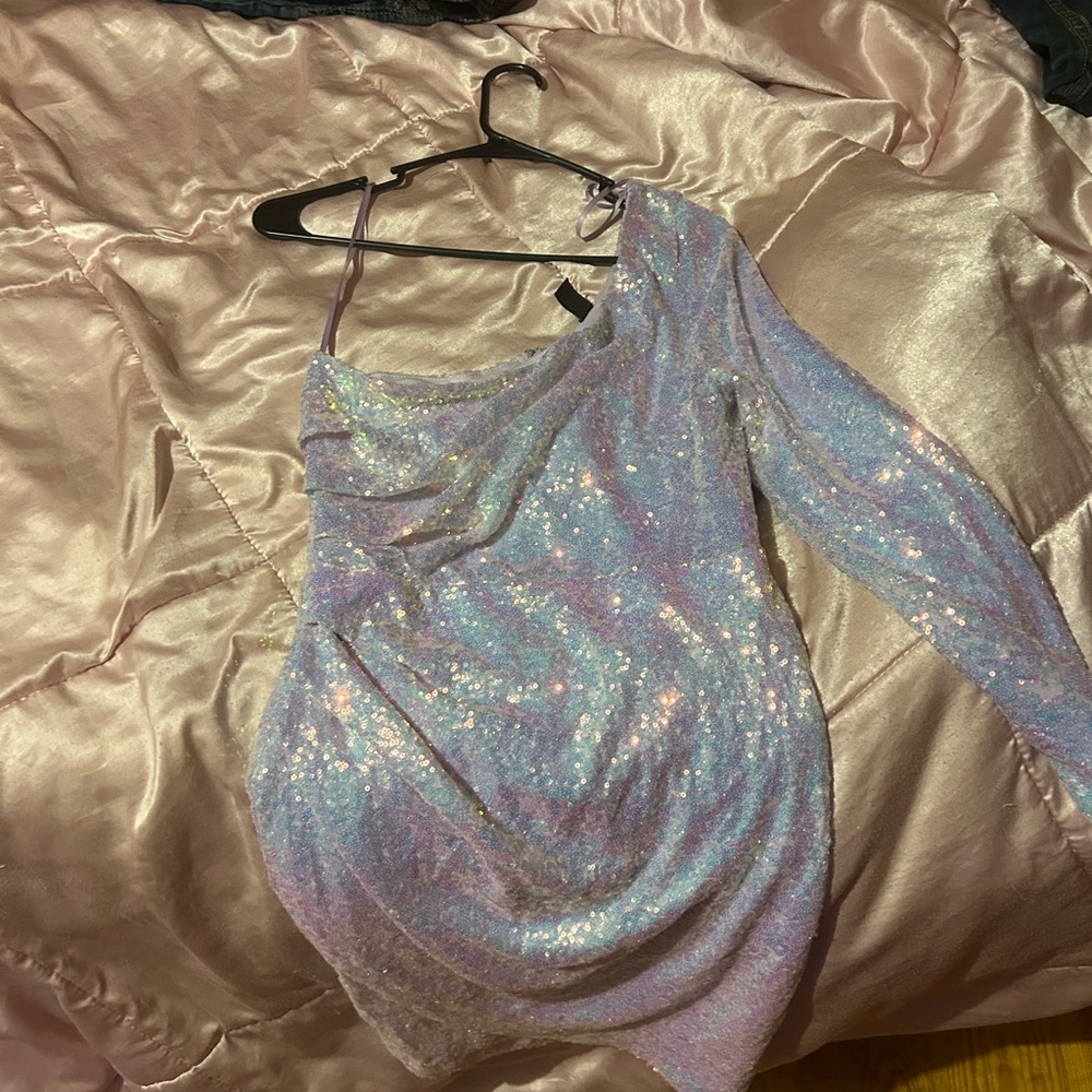 Windsor Lavender Sequin Dress